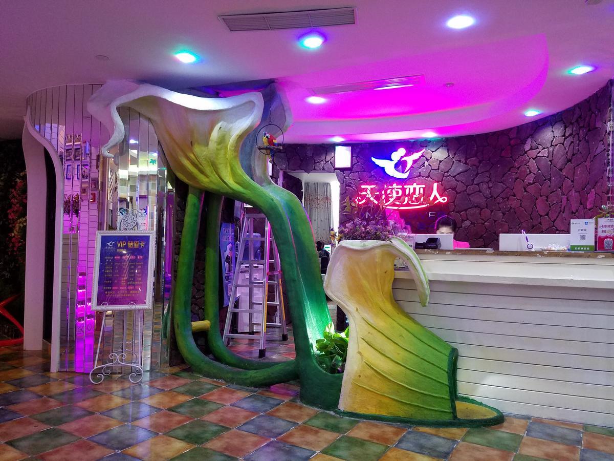 Hôtel Angel Lover Shenzhen Cui Zu Qing Yuan Branch Extérieur photo